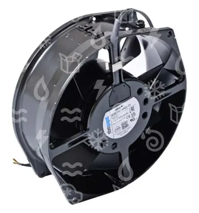 ventilátor axiální EBM W2S130-AA03-01, d=150x55mm, 230V, do potrubí